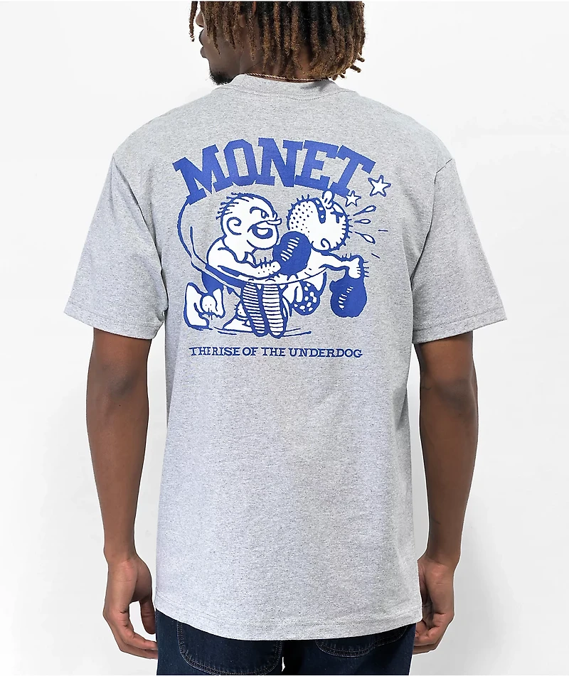 Monet Underdog Heather Grey T-Shirt