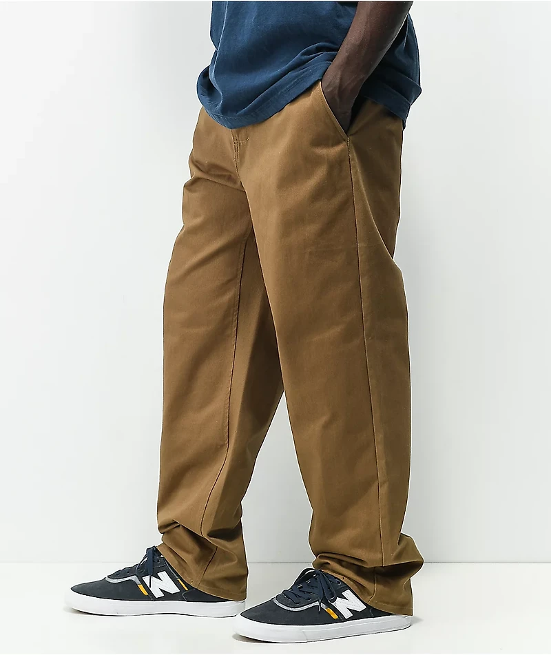 Monet Wallenberg Khaki Twill Pants