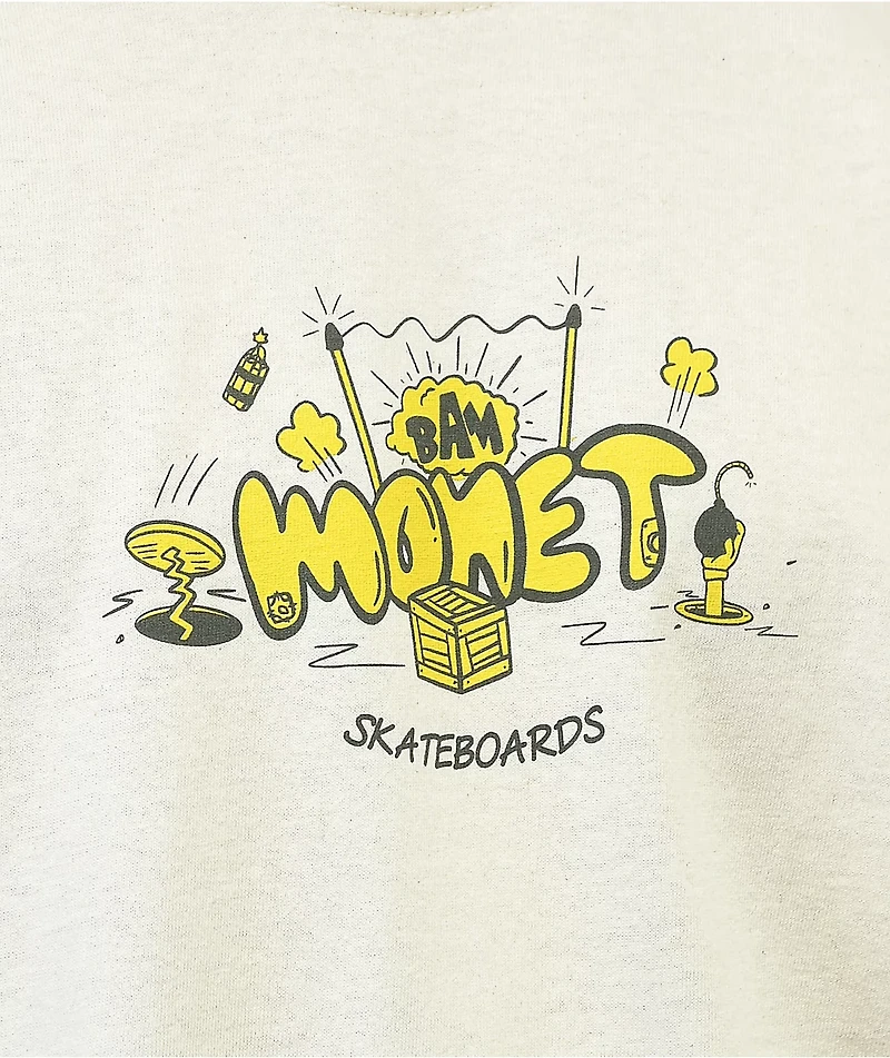 Monet Watch Out Natural T-Shirt