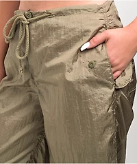 Motel Green Parachute Pants