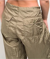 Motel Green Parachute Pants