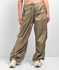 Motel Green Parachute Pants