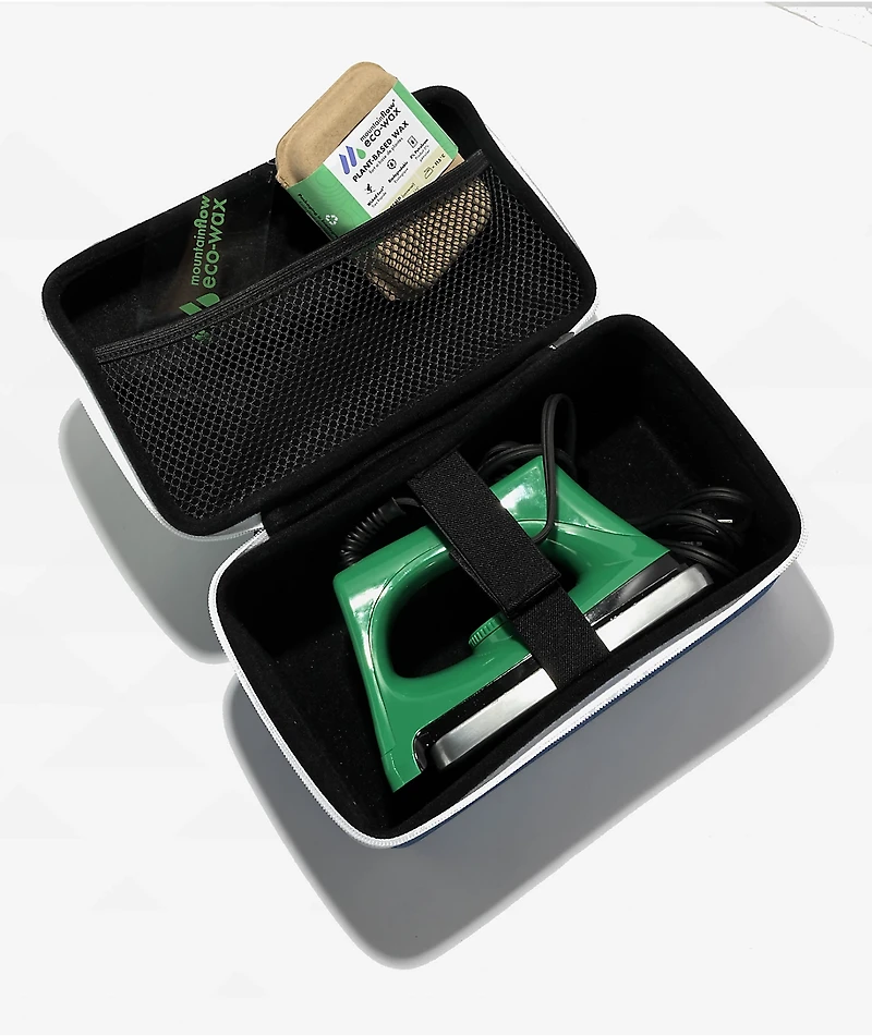Mountainflow Eco-Wax Circle Green Snowboard Wax Kit