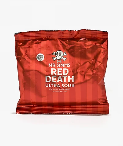 Mr. Simms Red Death Ultra Sour Hard Candy