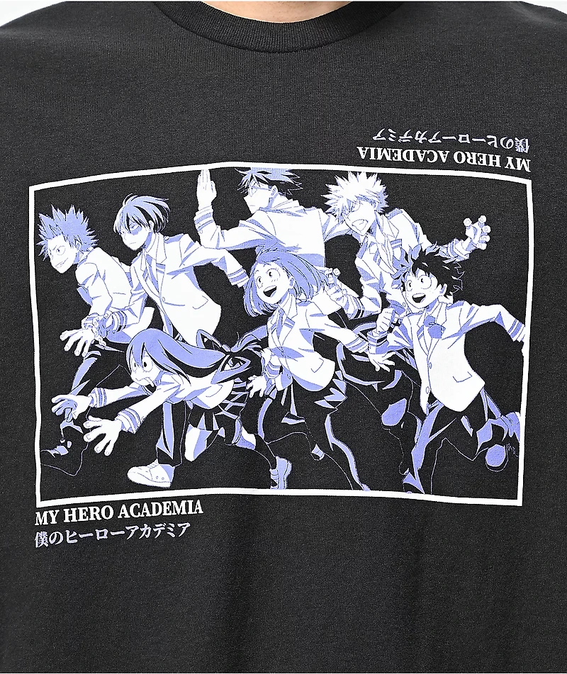 My Hero Academia Class 1-A Black T-Shirt