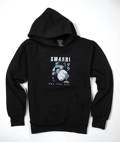 My Hero Academia Kids Smash! Black Hoodie