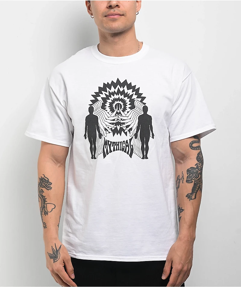 Mythical Connectivity White T-Shirt