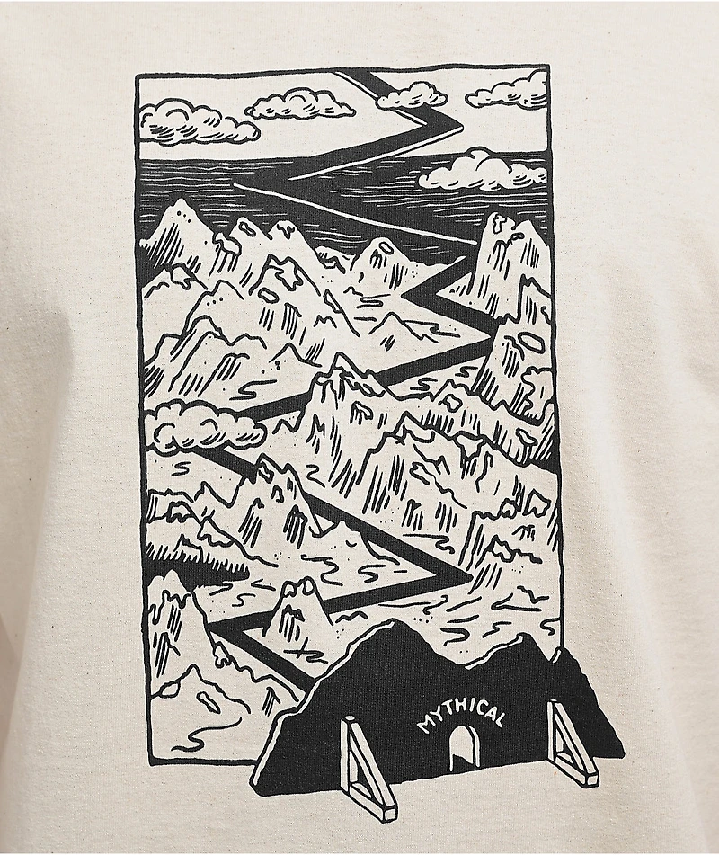 Mythical Curiosity Natural T-Shirt