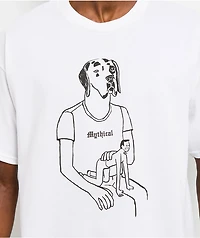 Mythical Dog's Best Friend White T-Shirt