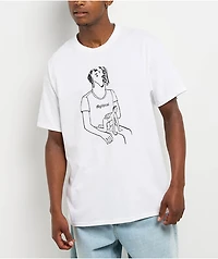 Mythical Dog's Best Friend White T-Shirt