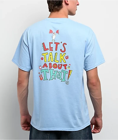Mythical Let's Talk About That Light Blue T-Shirt