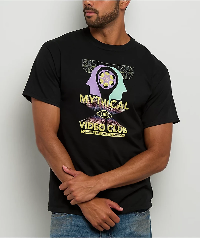Mythical Video Club Black T-Shirt
