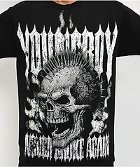 NBA YoungBoy Get Up With Us Black T-Shirt