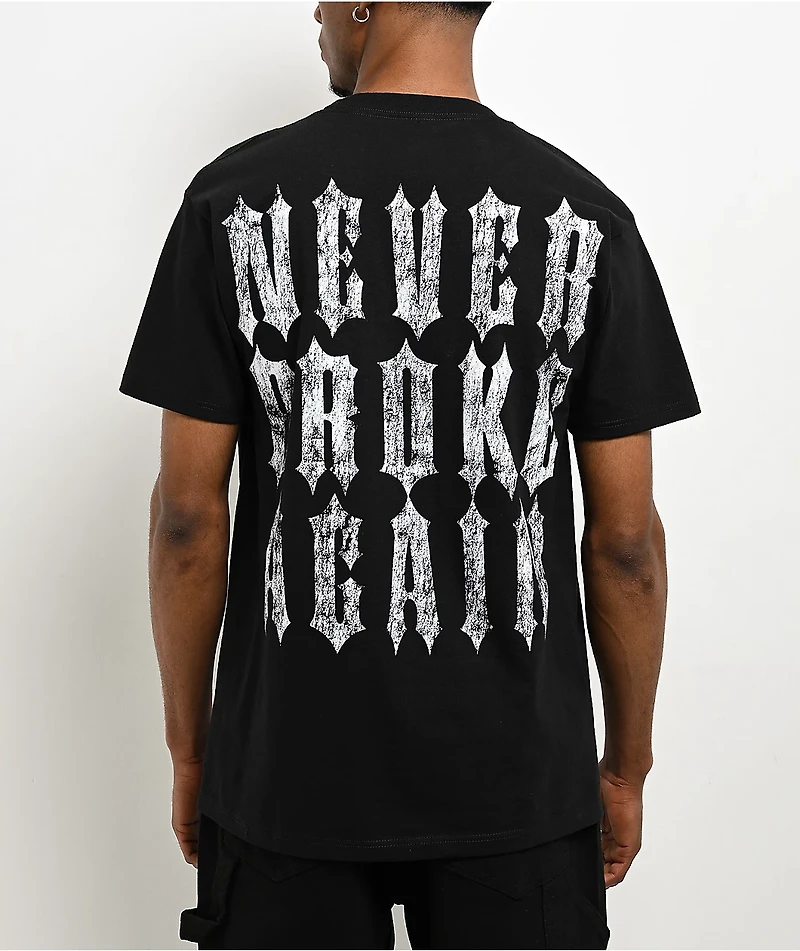 NBA YoungBoy Get Up With Us Black T-Shirt