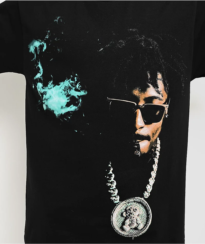 NBA YoungBoy Smoke Black T-Shirt