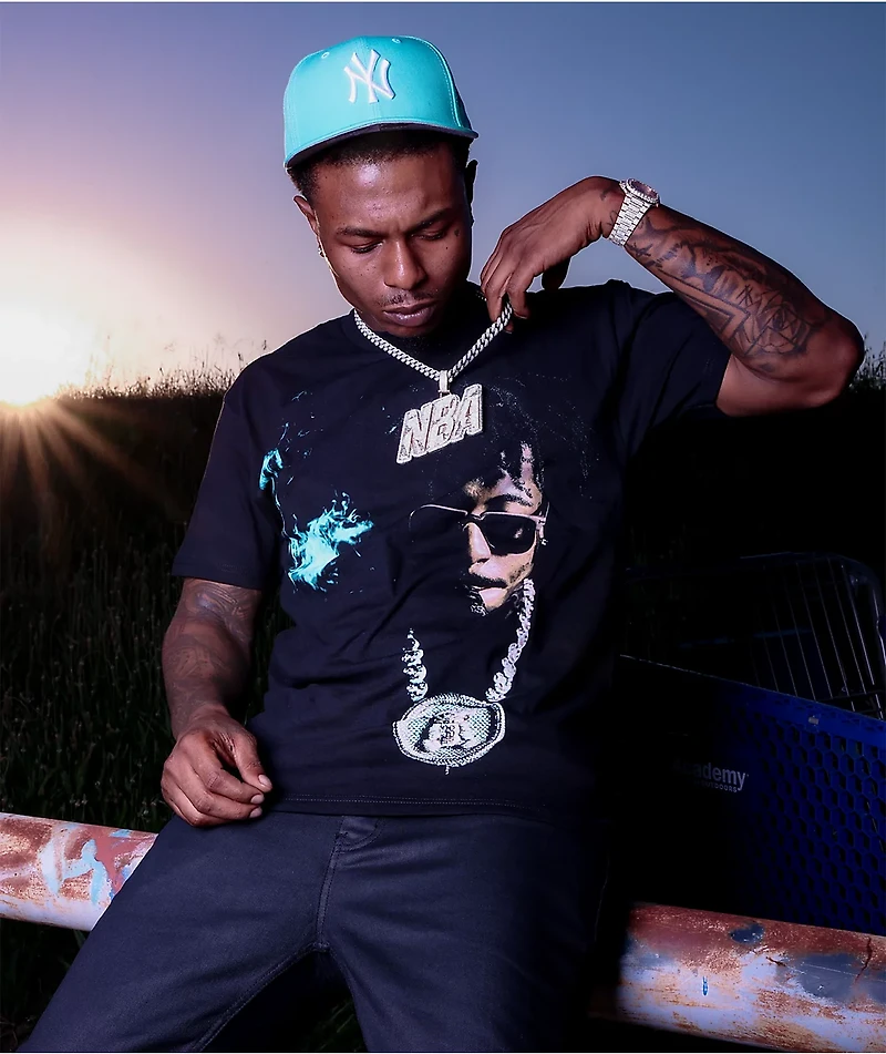 NBA YoungBoy Smoke Black T-Shirt