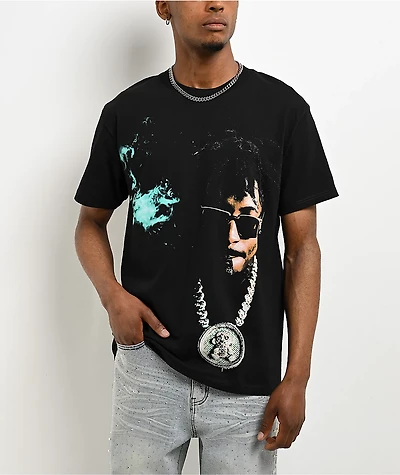 NBA YoungBoy Smoke Black T-Shirt