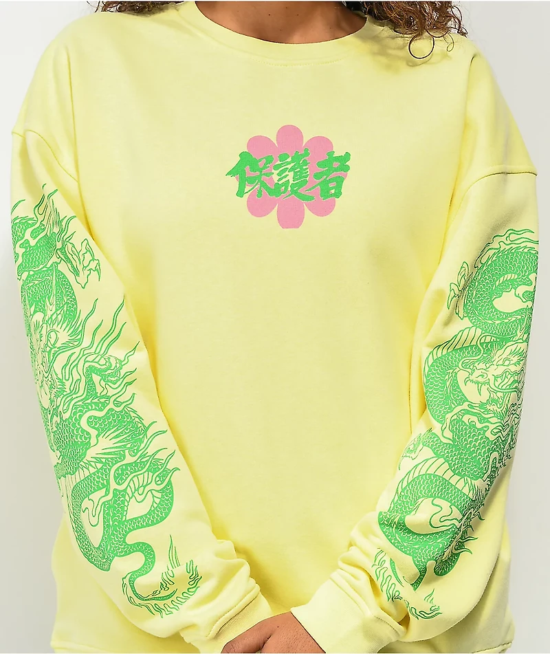NGOrder Dragon Yellow Crewneck Sweatshirt