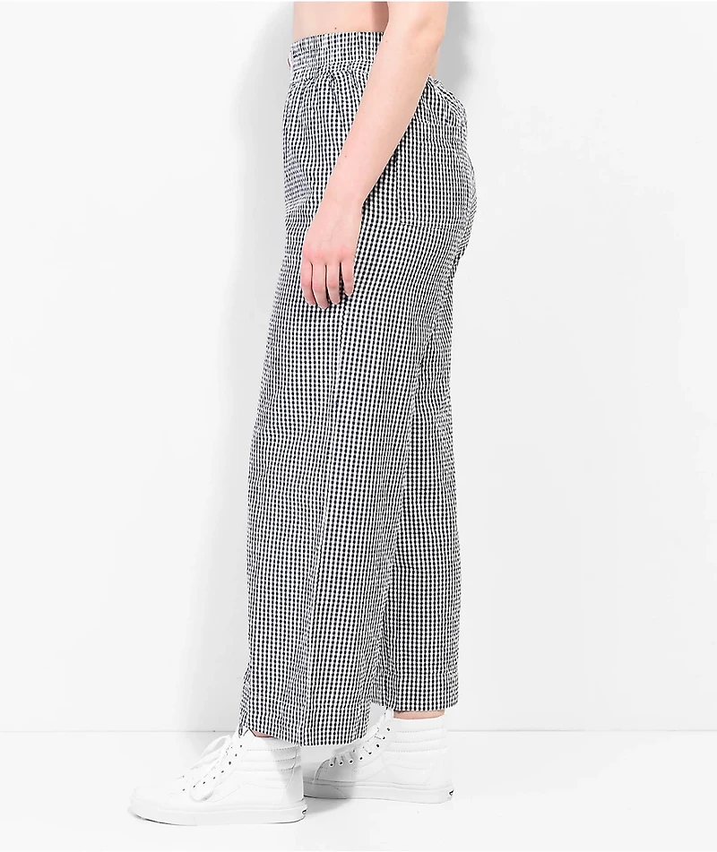 NGOrder Gingham Black Chef Pants