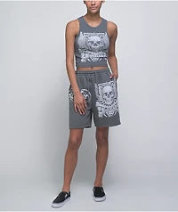 NGOrder Hardcore For Life Grey Sweat Shorts