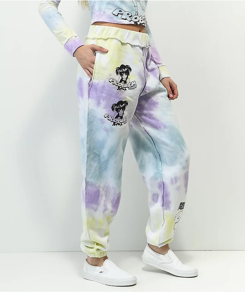 NGOrder Not My Problem Tie Dye Sweatpants