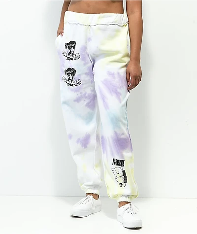 NGOrder Not My Problem Tie Dye Sweatpants