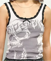 NGOrder Ride Or Die Pink Lace Tank Top