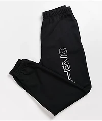 NGOrder x Hello Kitty Black Jogger Sweatpants