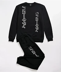NGOrder x Hello Kitty Black Jogger Sweatpants
