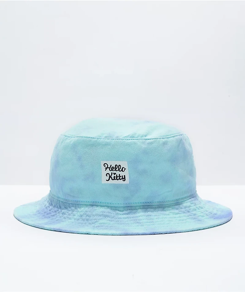 NGOrder x Hello Kitty Blue Cloud Dye Bucket Hat