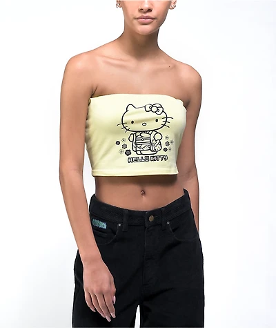 NGOrder x Hello Kitty Yellow Tube Top