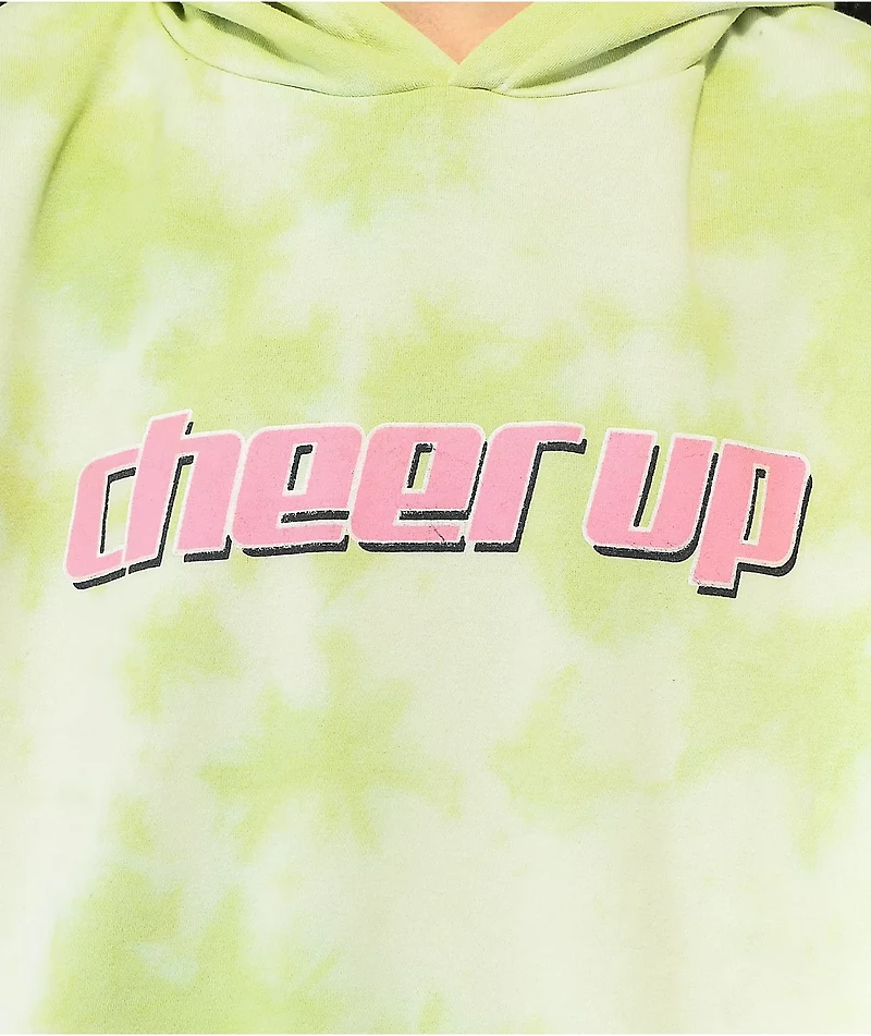 NGOrder x Powerpuff Girls Buttercup Green Tie Dye Hoodie