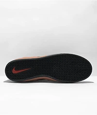 NIKE SB Ishod Rugged Orange & Black Skate Shoes