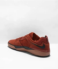NIKE SB Ishod Rugged Orange & Black Skate Shoes