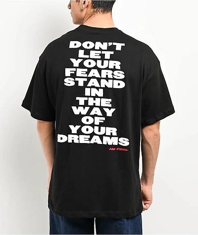 NO FEAR Eyes Black T-Shirt
