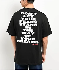 NO FEAR Eyes Black T-Shirt