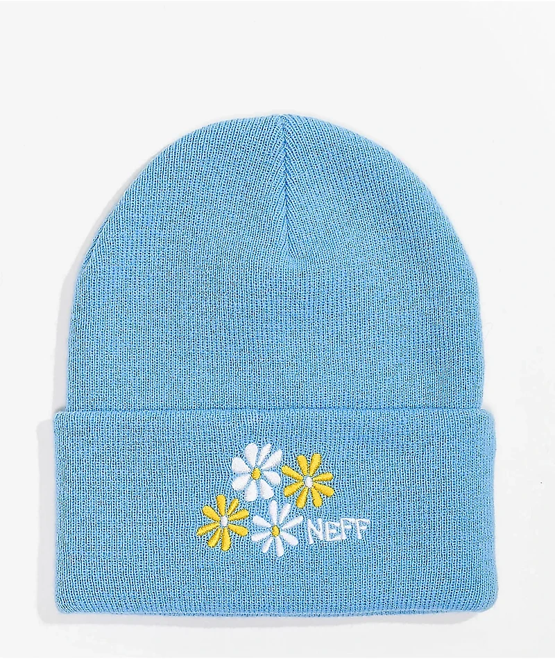 Neff Daisy Block Blue Beanie