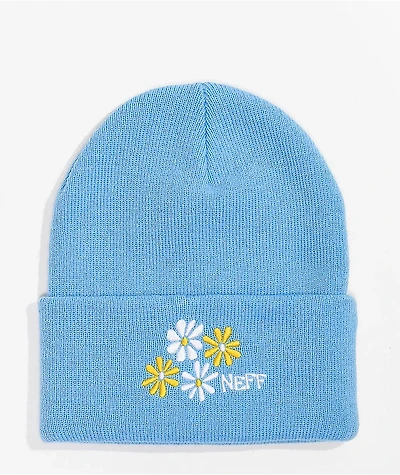 Neff Daisy Block Blue Beanie
