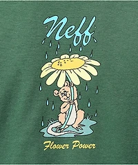 Neff Flower Power Green T-Shirt