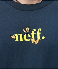 Neff Flutter Navy T-Shirt