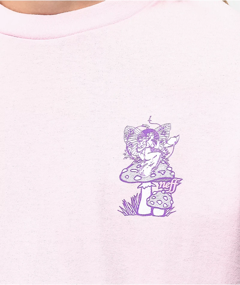 Neff From The Ground Up Pink T-Shirt
