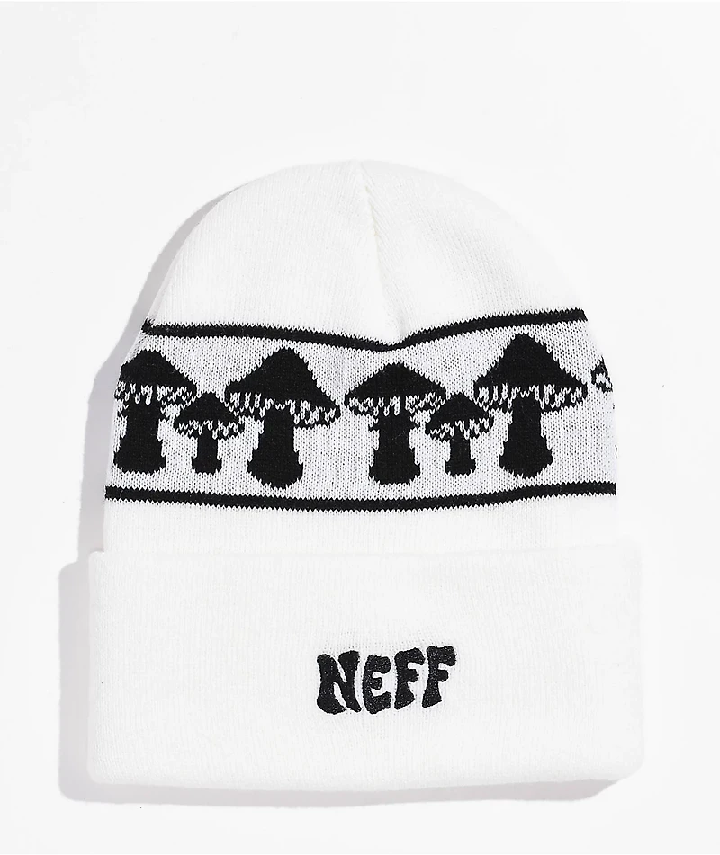 Neff Fun Gal White Beanie