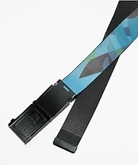 Neff Grady Blue & Green Web Belt