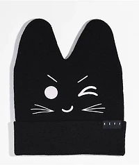 Neff Kitty Black Beanie