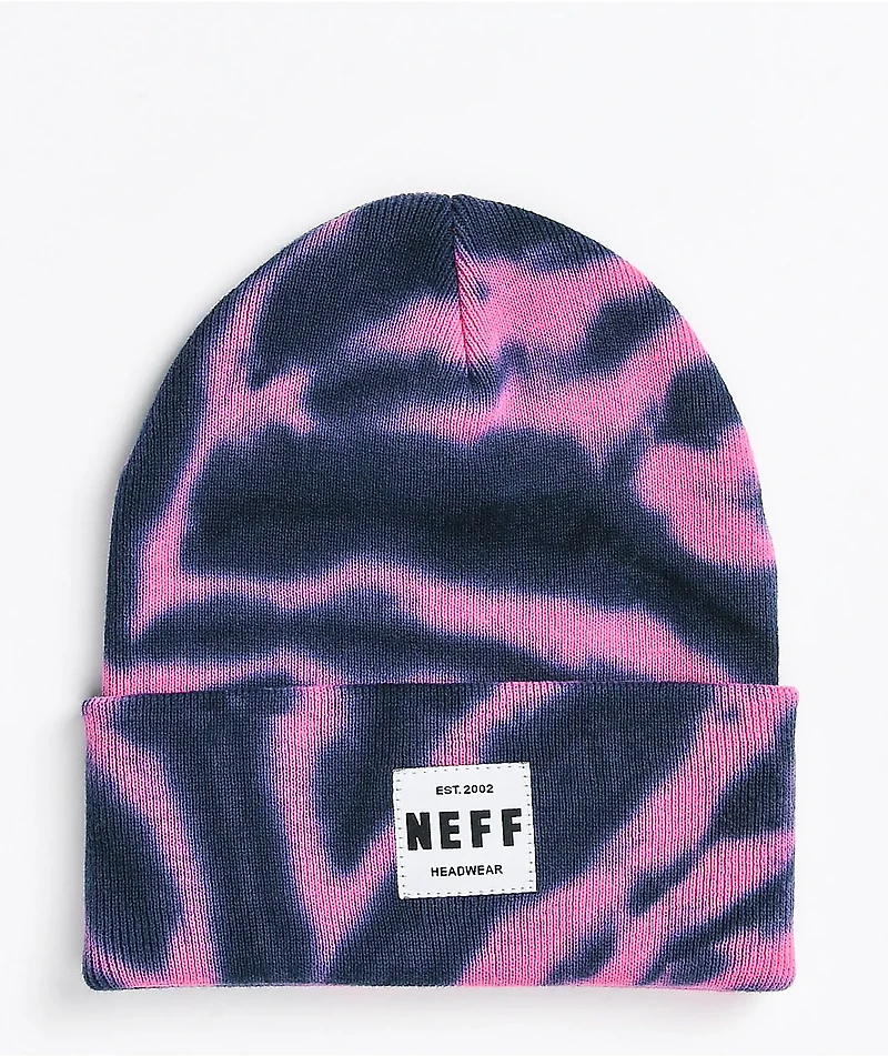 Neff Lawrence Pink Tie Dye Beanie