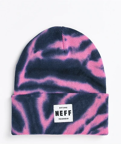 Neff Lawrence Pink Tie Dye Beanie