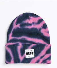 Neff Lawrence Pink Tie Dye Beanie