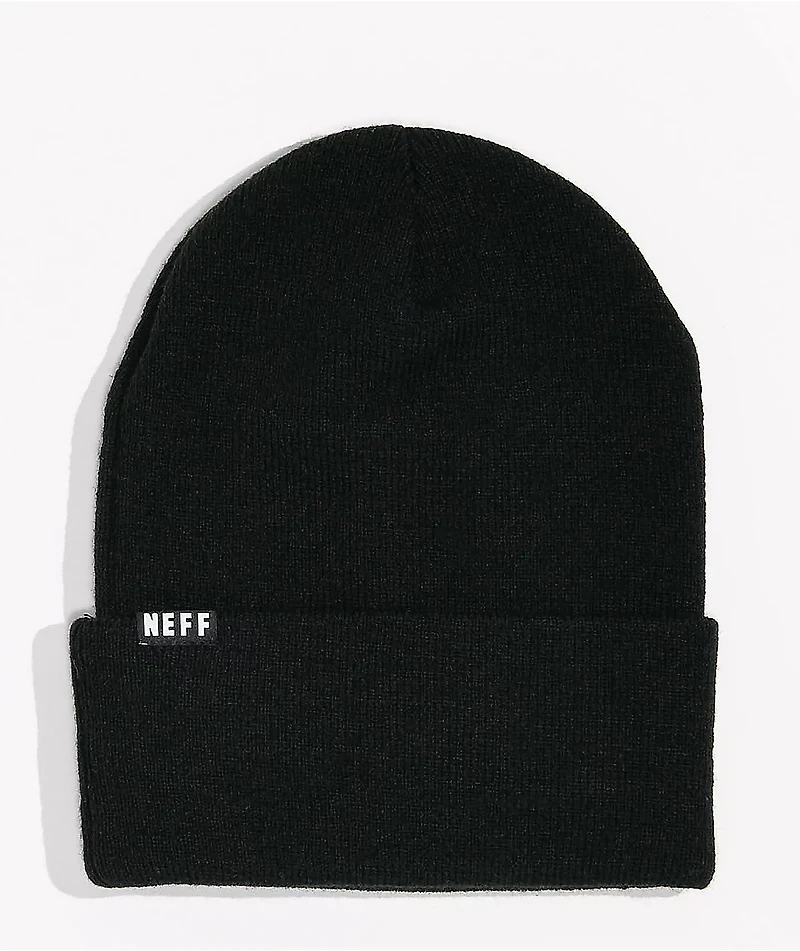 Neff Mushroom Smile Black Beanie