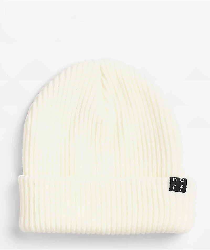 Neff Serge White Beanie
