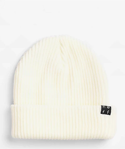 Neff Serge White Beanie